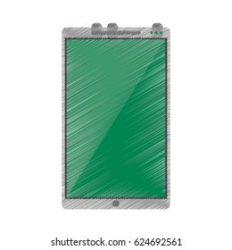 drawing green screen smartphone mobile communication technology