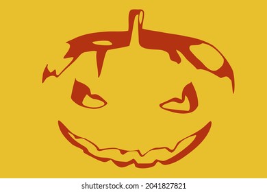 drawing of halloween pumpkin 1