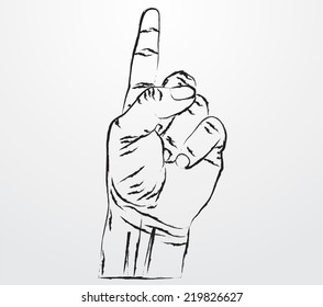 drawing hand