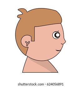 drawing head boy child