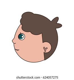 drawing head boy child