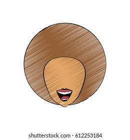 drawing head woman image
