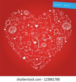 Drawing heart