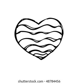 drawing of a heart