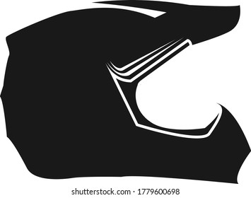 drawing a helmet to protect the head that is often worn by motorcycle riders, reminding to always maintain safety.