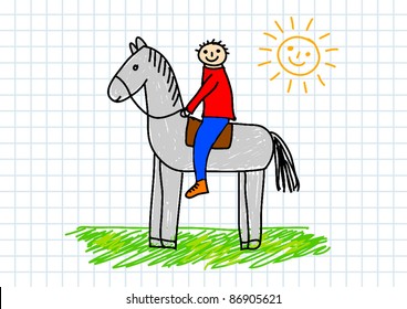 Drawing Of Horse