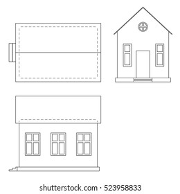 Drawing of house