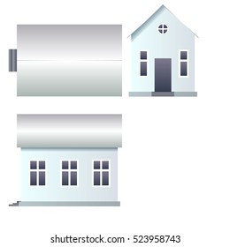Drawing of house blank