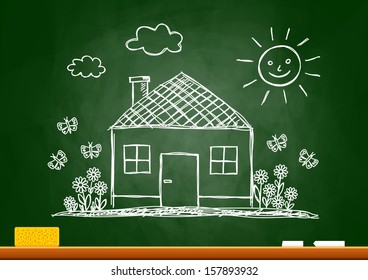 85,215 Children House Drawing Images, Stock Photos & Vectors | Shutterstock