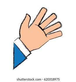 Drawing of Human hand