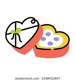 Symbol für die Schokoladenbox zeichnen 