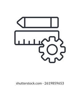 drawing icon collection .design style with background