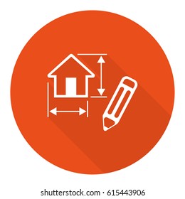 drawing icon home