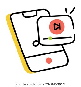Zeichensymbol für mobile Musik 