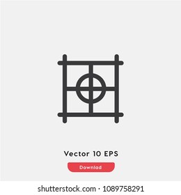 Drawing icon vector symbol flat 