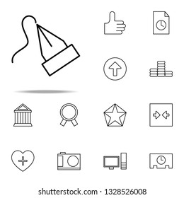 drawing icon. Web icons universal set for web and mobile