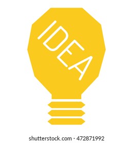 Drawing idea light bulb concept creative design