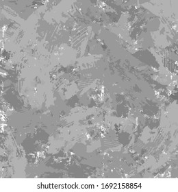 Dibujo o ilustración de un fondo o textura con diseño abstracto. Vector en formato EPS 8. Gris. Manitas