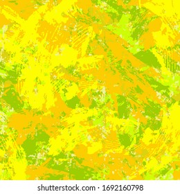 Dibujo o ilustración de un fondo o textura con diseño abstracto. Vector en formato EPS 8. Manos. amarillo