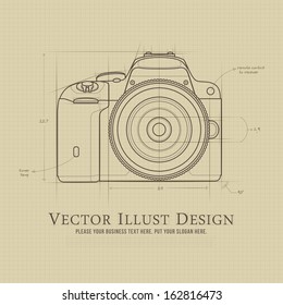 Drawing Illustration Camera