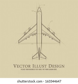 Plane Sketch Images, Stock Photos & Vectors | Shutterstock