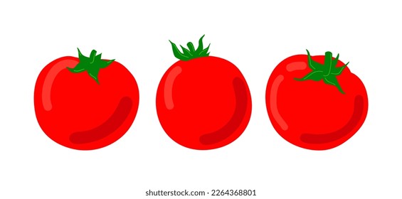 Ilustración del dibujo a mano de tomates