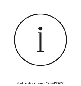 drawing image symbol info information help icon black on white background
