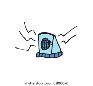 Drawing Intercom Radio Stock Vector (Royalty Free) 81808570 | Shutterstock