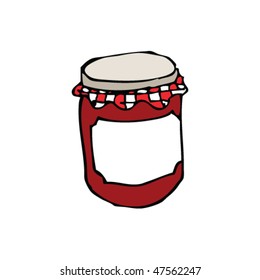 Drawing Jar Jam Stock Vector (Royalty Free) 47562247 | Shutterstock