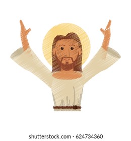 drawing jesus christ design