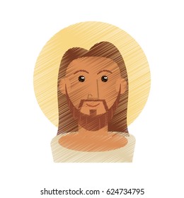 drawing jesus christ portrait image