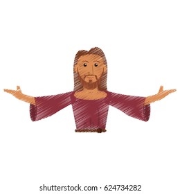 drawing jesus christ salvation devotion design