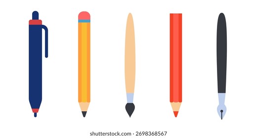 Drawing kit. Drawing tools icon