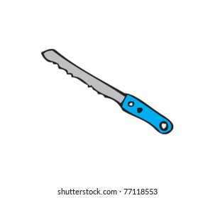 Drawing of a knife