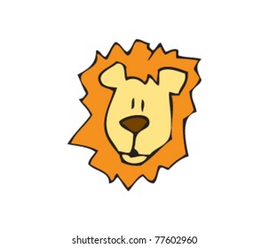 Drawing of a lion