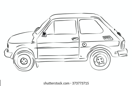 Car Drawing Images, Stock Photos u0026 Vectors  Shutterstock