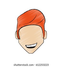 drawing man head hairstyle
