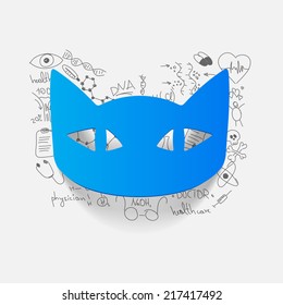 Drawing medical formulas: cat