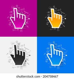 Drawing medical formulas: hand