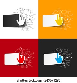 Drawing medical formulas: hand