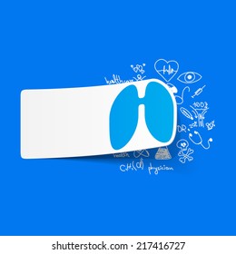 Drawing medical formulas: lung