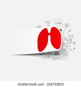 Drawing medical formulas: lung