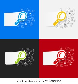 Drawing medical formulas: magnifier