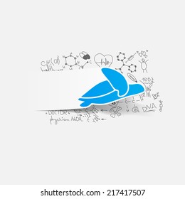 Drawing medical formulas: turtle
