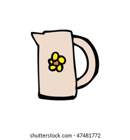 dibujo de una jarra de leche