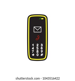 drawing mobile phone