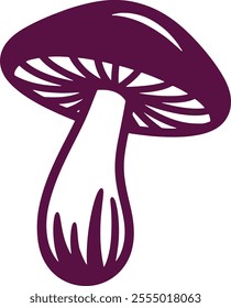 A  drawing of a mushroom