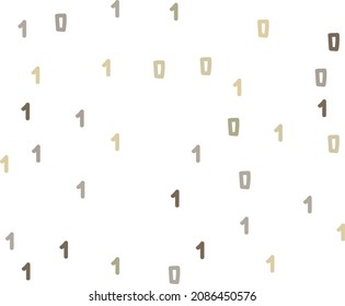 drawing numbers  zero and one vector illustration background