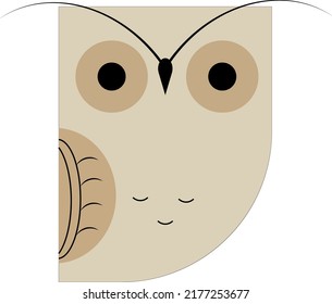 Drawing an owl professionally on a white background