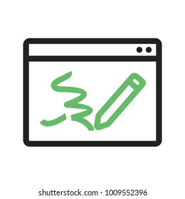 Drawing Pad Icon
